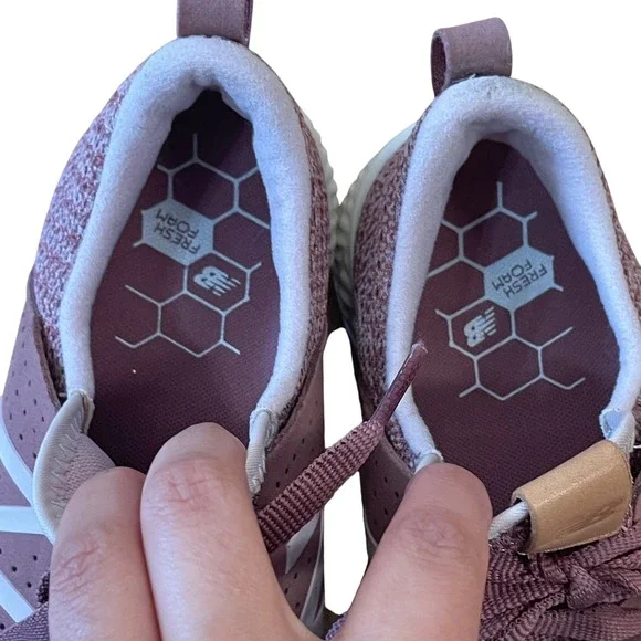 New Balance Fresh Foam Sport Running Shoes Women's Size 7.5 Mauve Sneakers - Picture 8 of 9